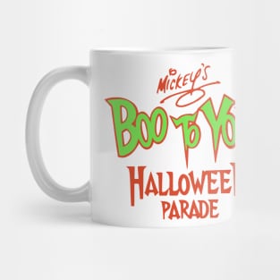 Mickey's Boo To You Halloween Parade Mug